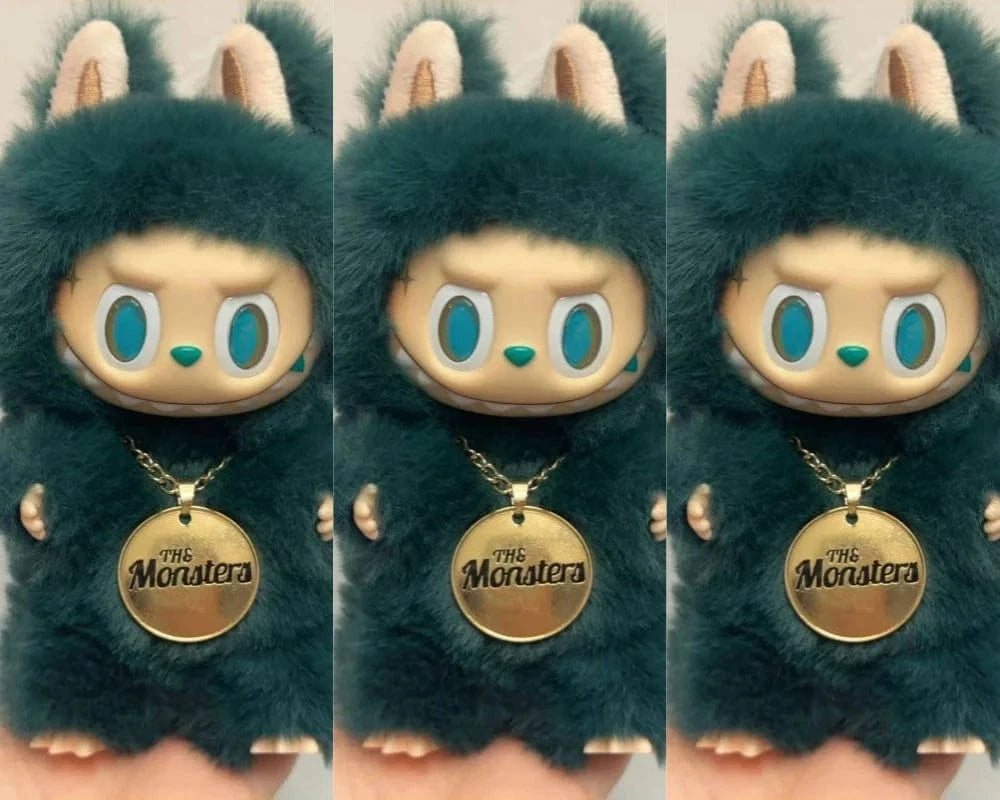 Green 3PCS / NO Box Labubu Series Zimomo