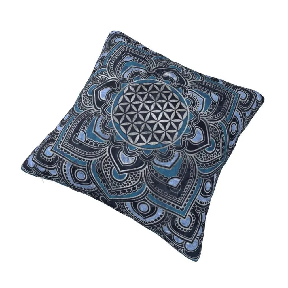 housse de coussin mandala