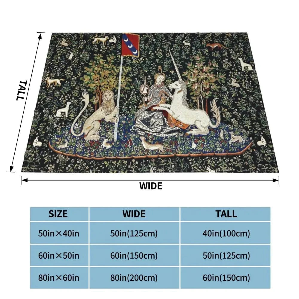 la femme et la licorne