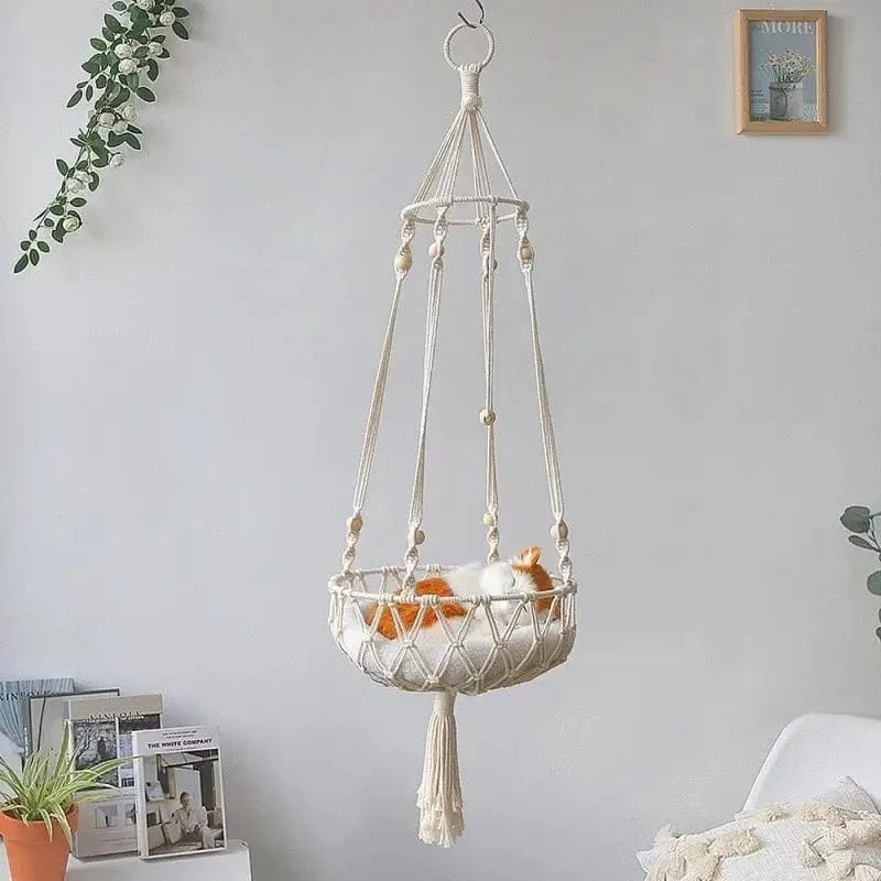lit suspendu pour chat
