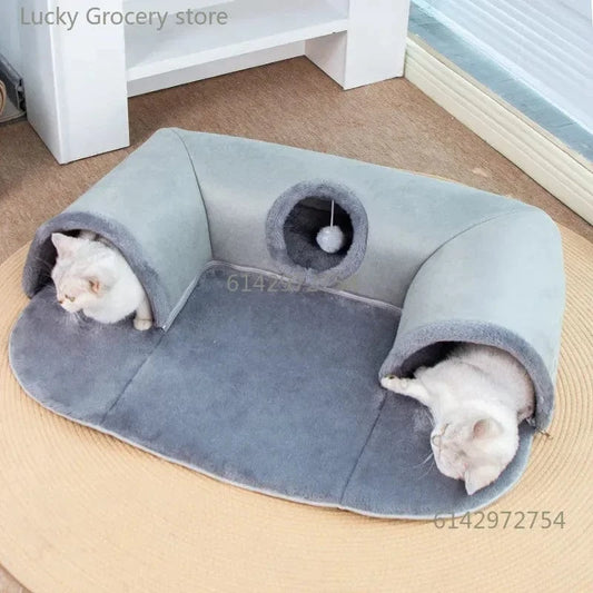 lit tunnel pour chat