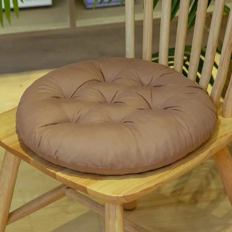 marron / 40x40cm coussins de chaises