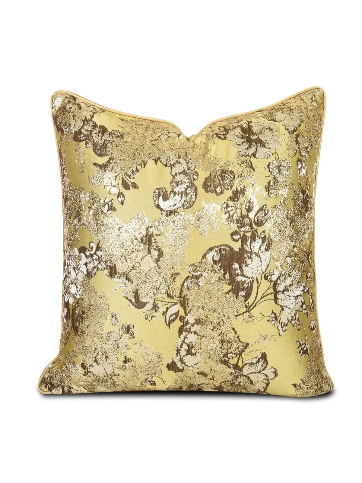or / 60x60cm housse de coussin or