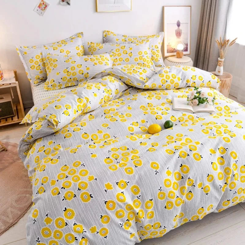 parure de lit 4 pièces