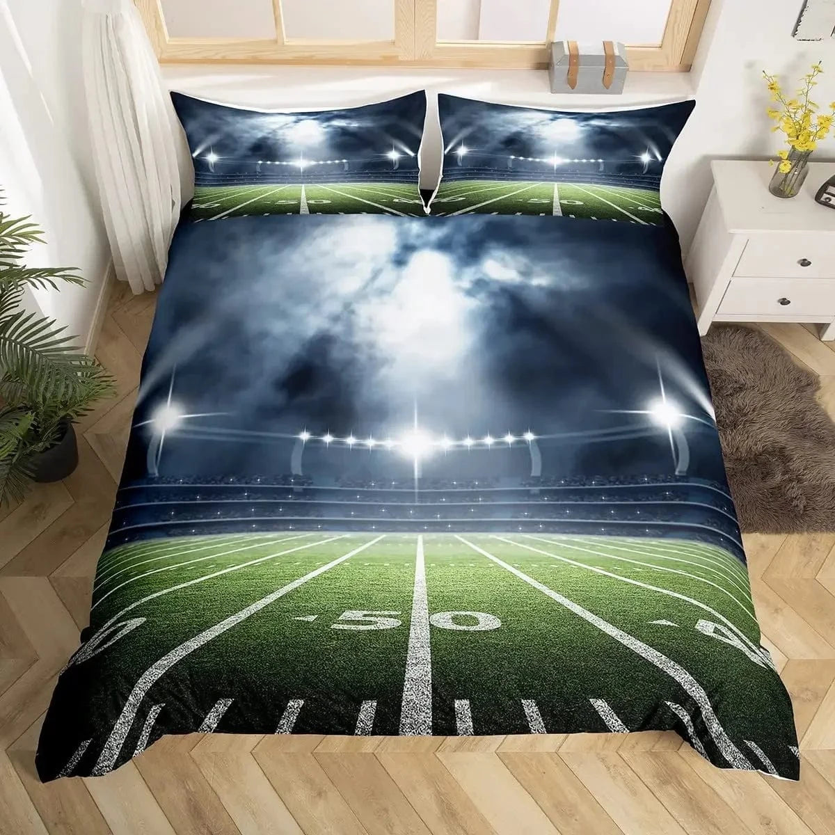 parure de lit football