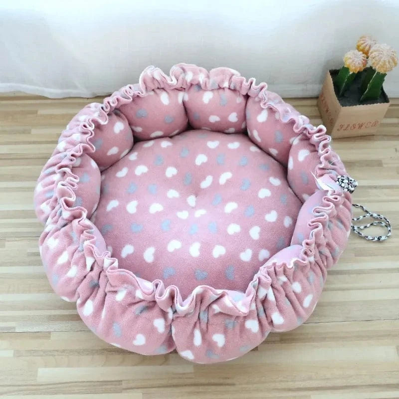 pink heart / 55cm coussins pour chat