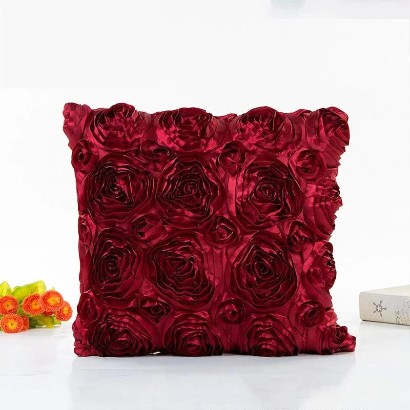 pourpre / 40x40cm housse de coussin décorative
