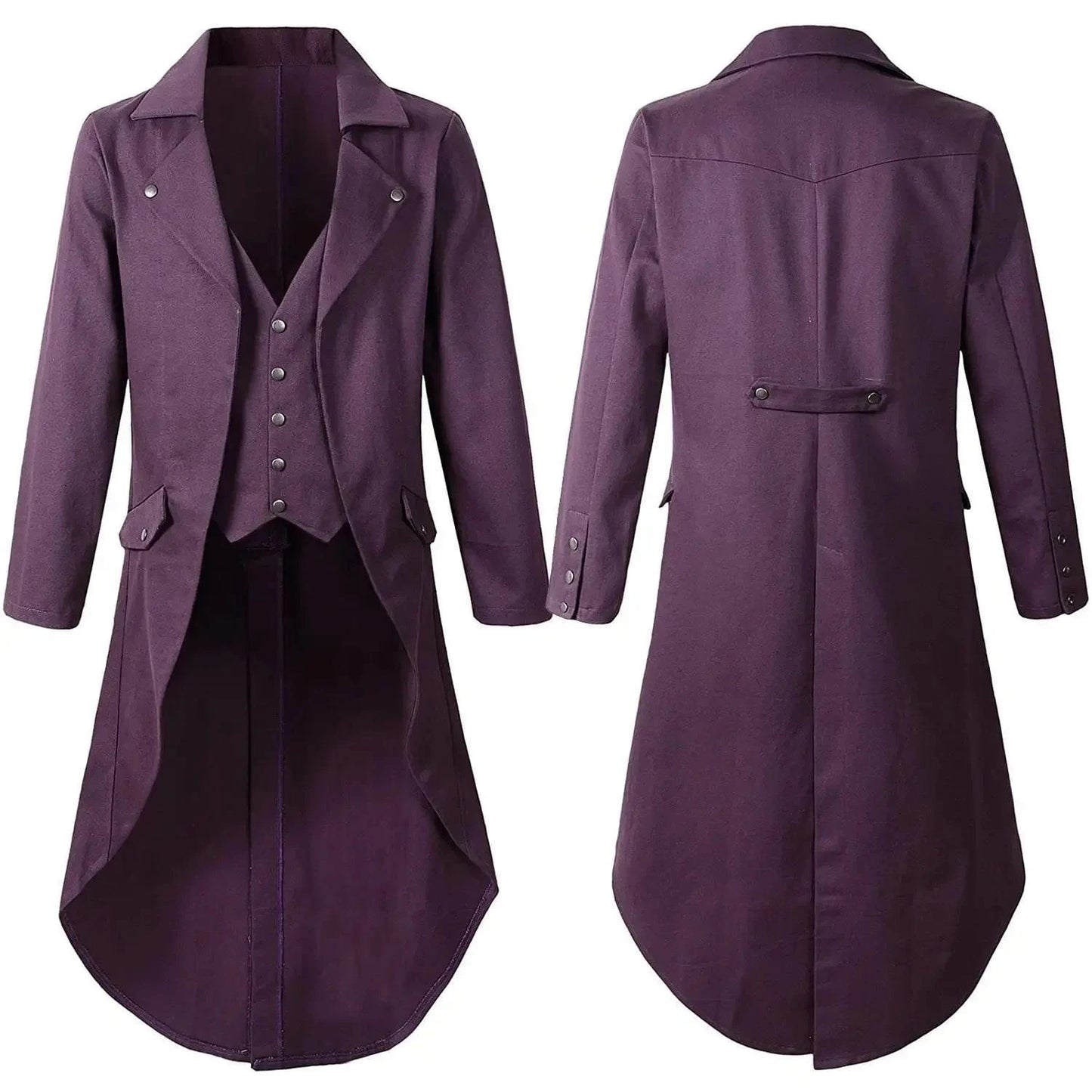Purple / XXL manteau gothic