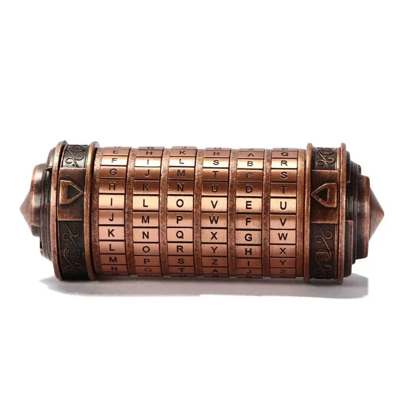Red Copper Cryptex Da Vinci Code