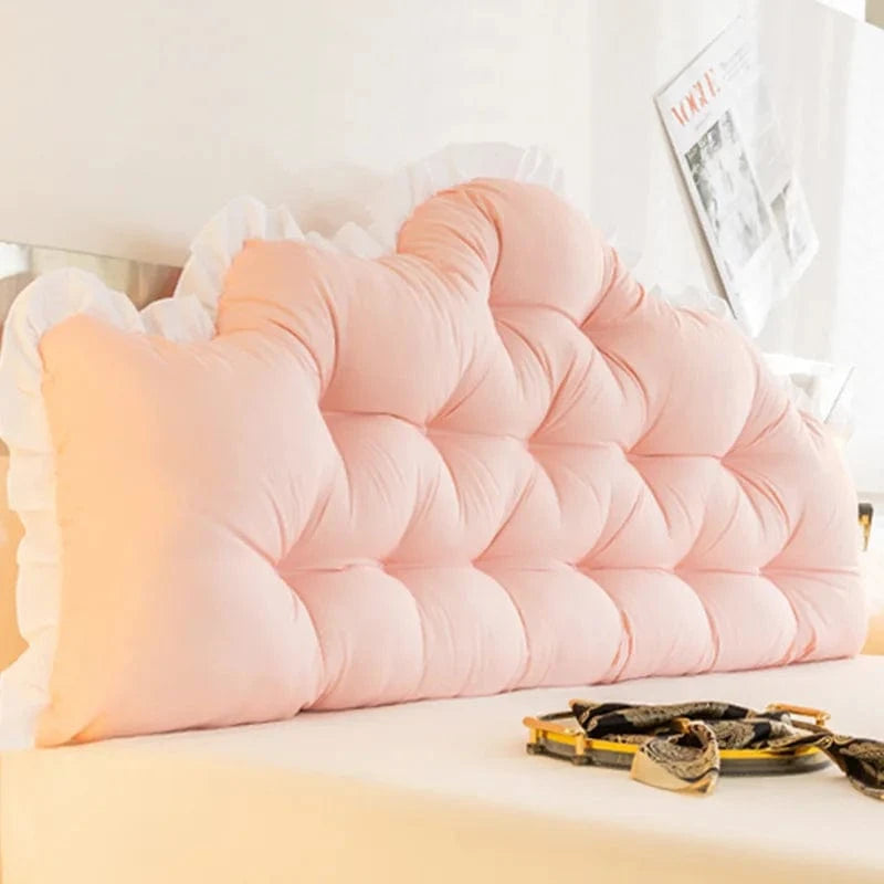 rose / 200x75x10cm coussin pour tête de lit