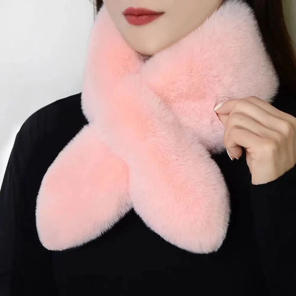 rose clair cache cou femme