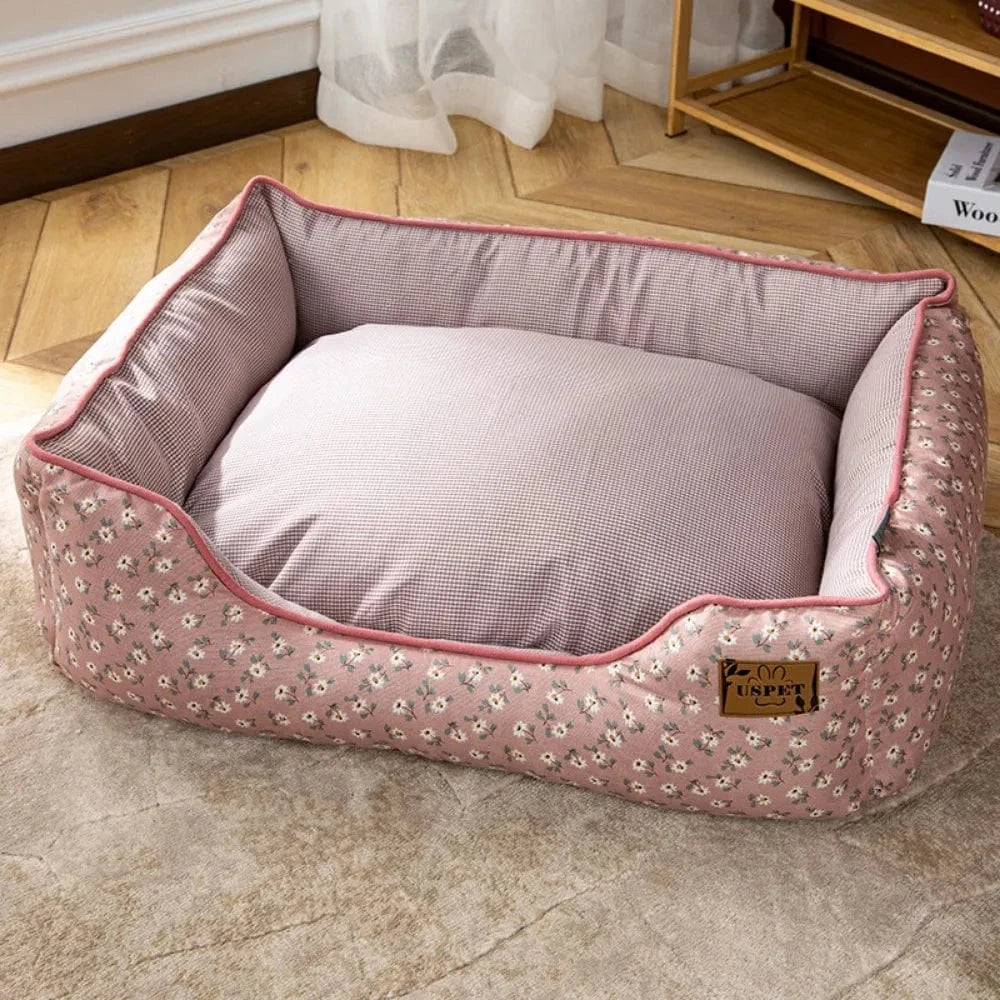 rose / S-45-35-15 lit pour chats