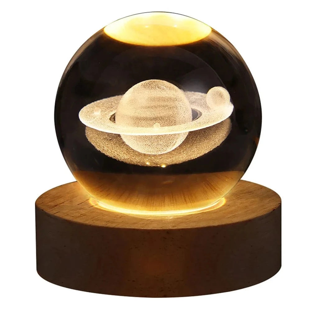 Saturne lampe galaxy LED USB