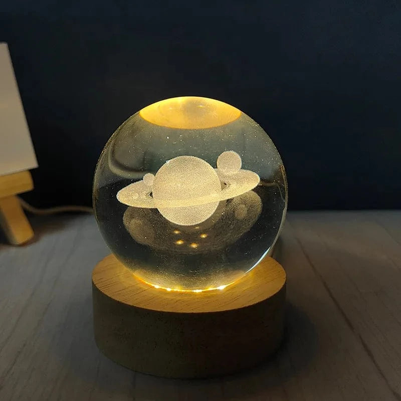 Saturne veilleuse led saturne