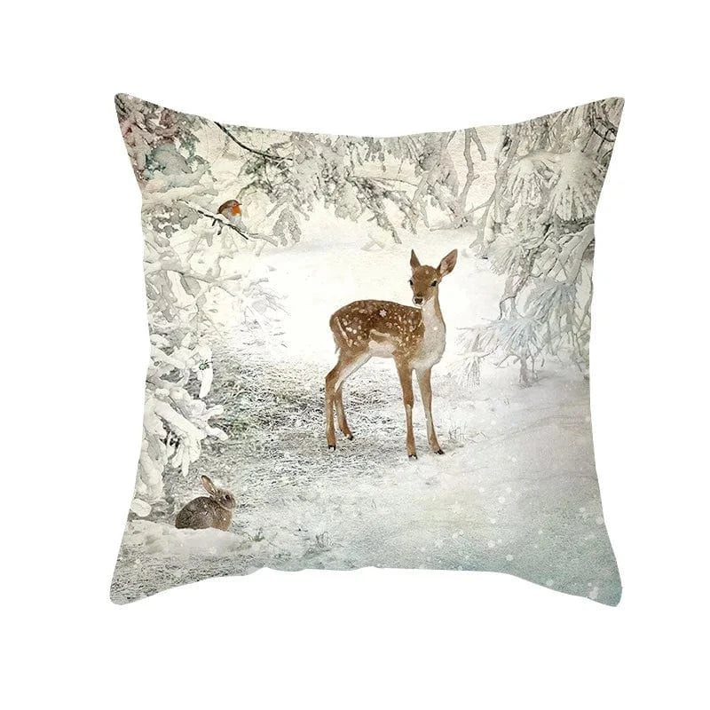 001 / 50x50cm  only cover housses de coussin de noel