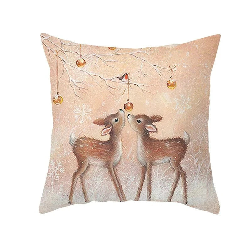 003 / 50x50cm  only cover housses de coussin de noel