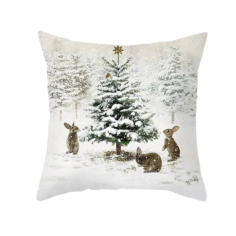 005 / 50x50cm  only cover housses de coussin de noel