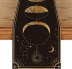 01 / 200x33cm 78.7x13inch chemin de table lune magique