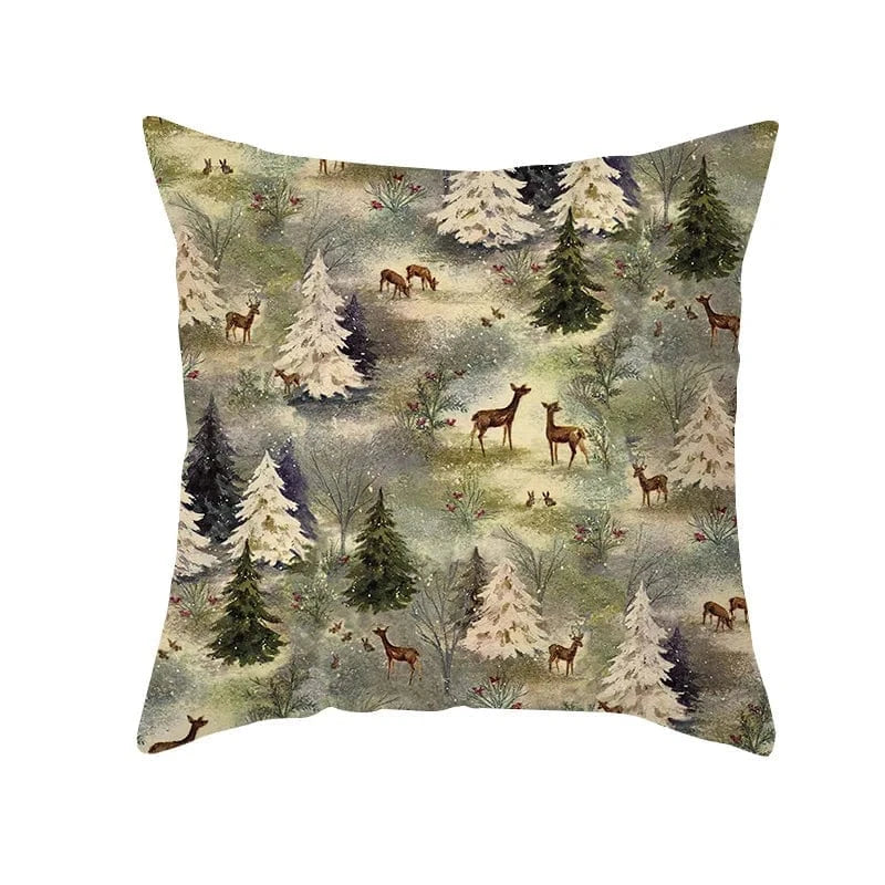 014 / 50x50cm  only cover housses de coussin de noel