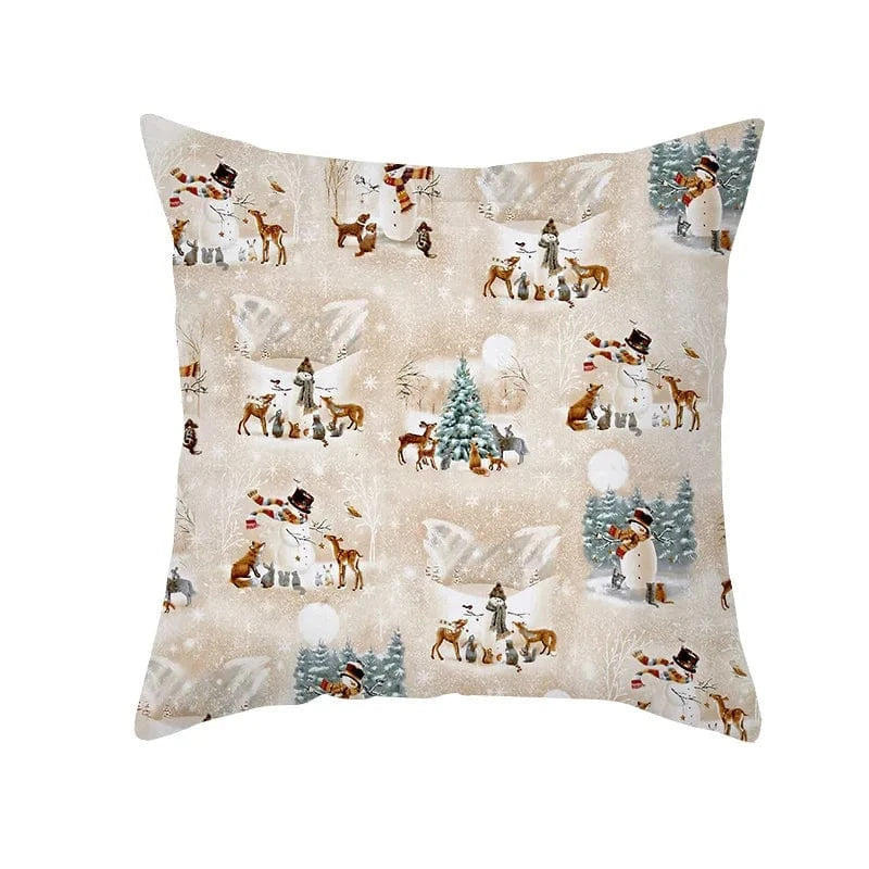 017 / 50x50cm  only cover housses de coussin de noel