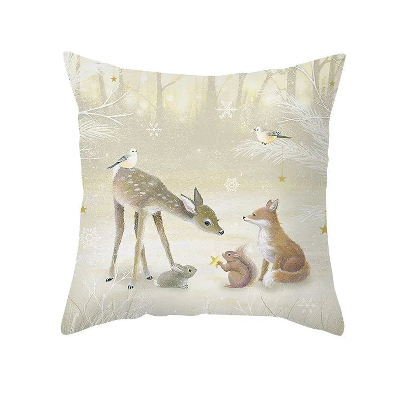 020 / 50x50cm  only cover housses de coussin de noel