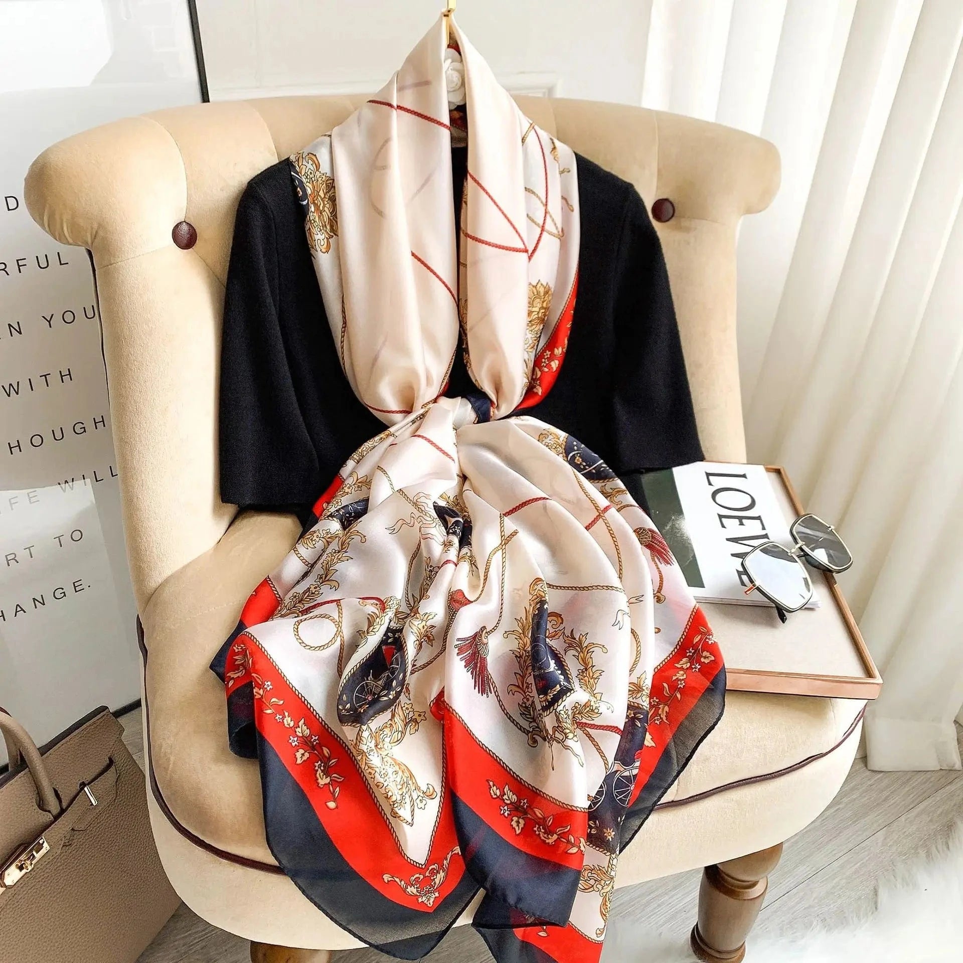 03 / 180X90cm foulard soft ladies