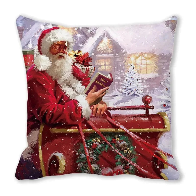 032 / 50x50cm  only cover housses de coussin de noel