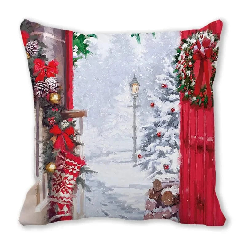 038 / 50x50cm  only cover housses de coussin de noel