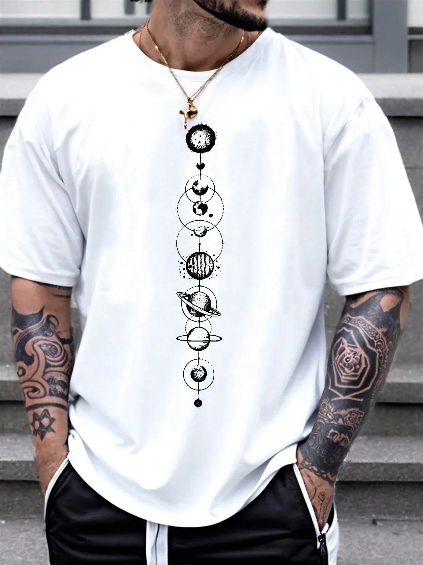 1 / L T-Shirt Planète