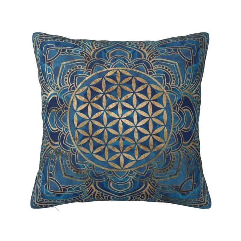 10 / 40x40cm housse de coussin mandala