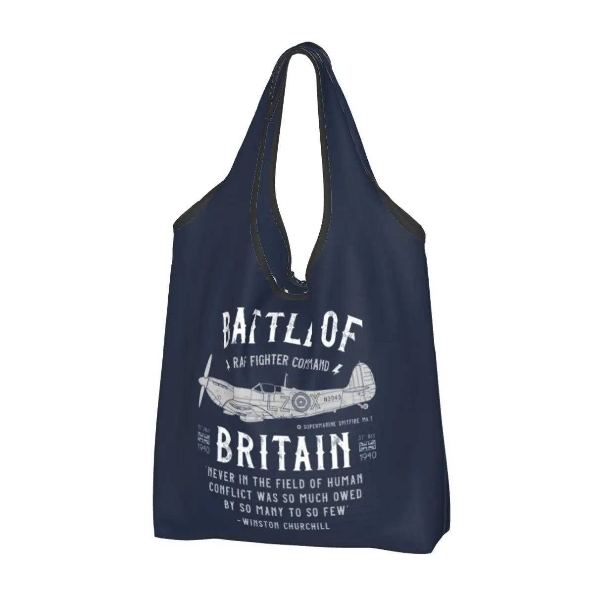 10 / Shopping Bag cabas avions
