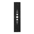 1009-ZQ / 180x33cm chemin de table noir celeste