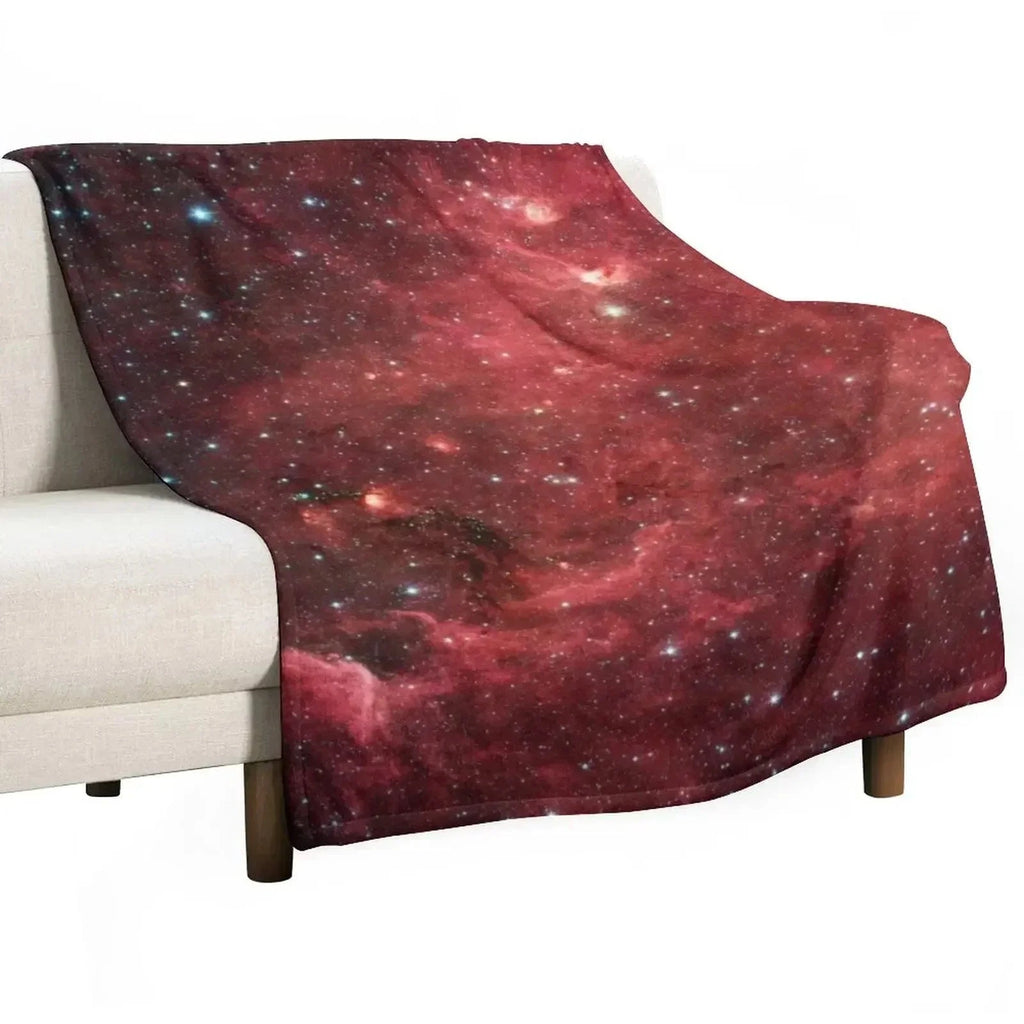 102x76cm plaid nébuleuse