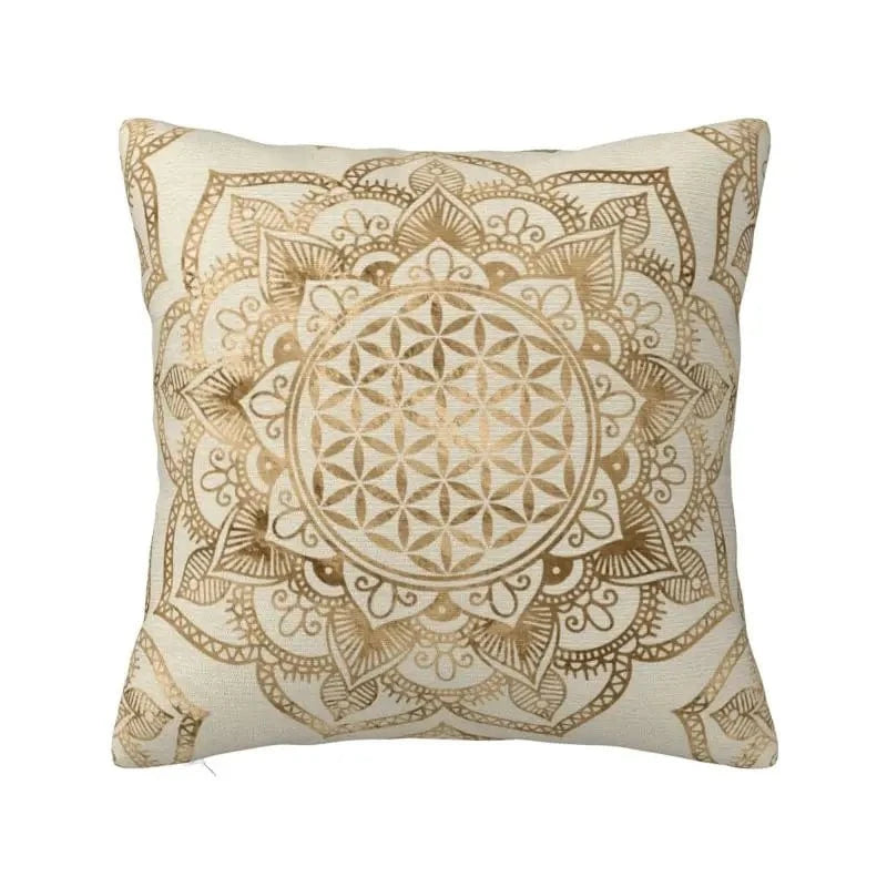 11 / 40x40cm housse de coussin mandala