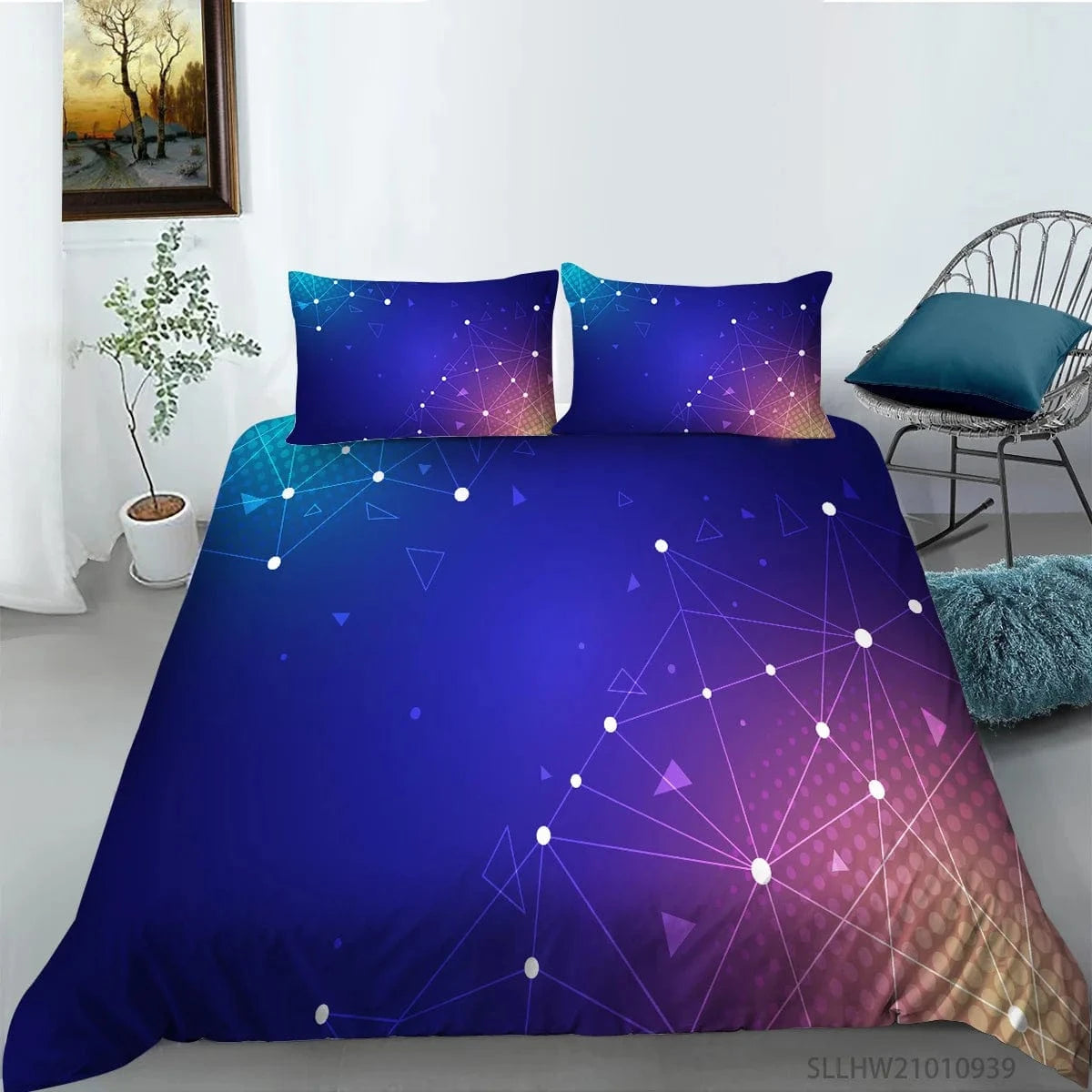 11 / US Full 200x230cm parure de lit 3 pièces