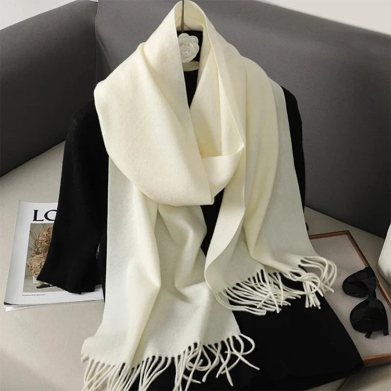 12 / 30x180cm écharpe pashmina