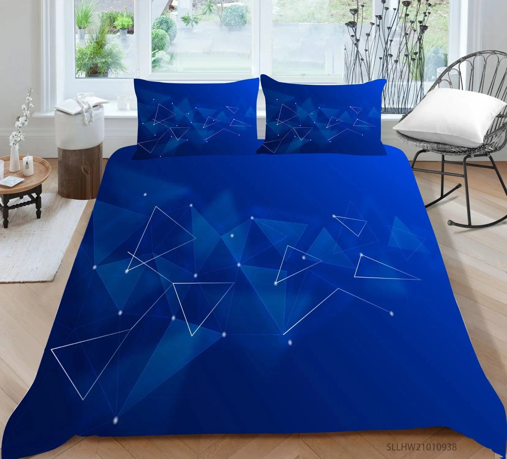 12 / US Queen 228x228cm parure de lit 3 pièces