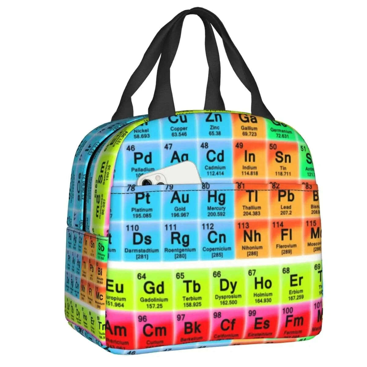 13 / 22x20x10cm  9x8x4in lunch bag chimie
