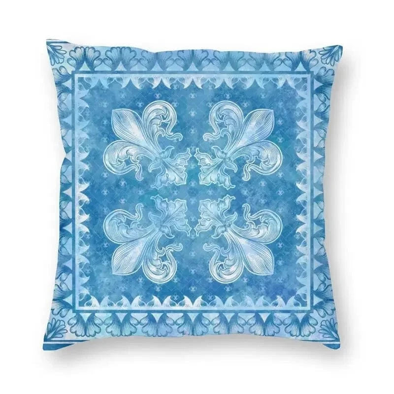 13 / 60x60cm housse de coussin fleur de lys