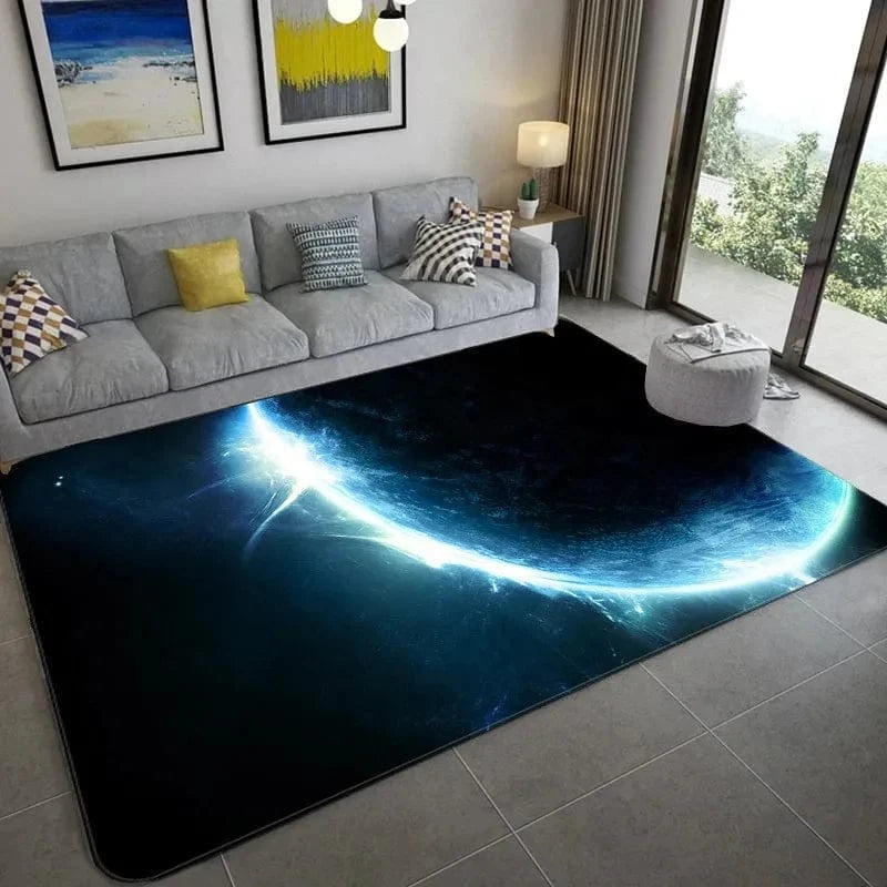 14 / 120x160cm tapis univers hubble