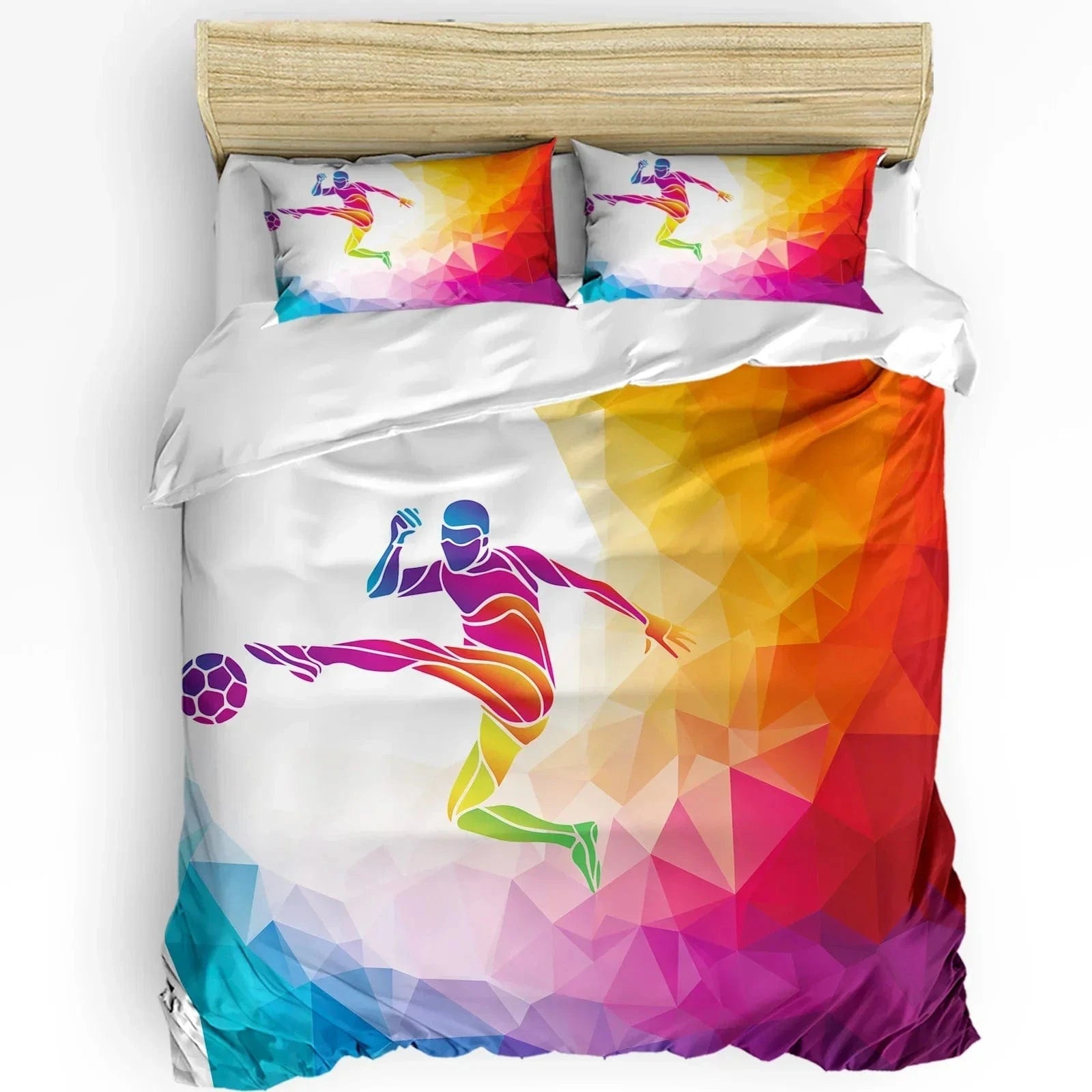 14 / 180x210cm(50x75cmx2) parure de lit foot