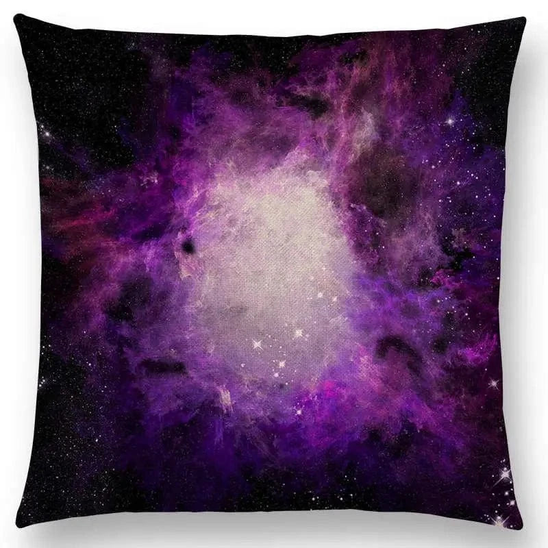 14 / 450mm*450mm housse de coussin galaxie