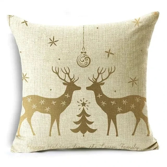 15 / 45x45cm housse de coussins noel