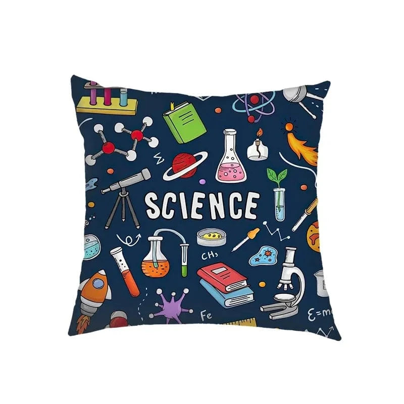 15 / 50x50cm taies d'oreiller chimie