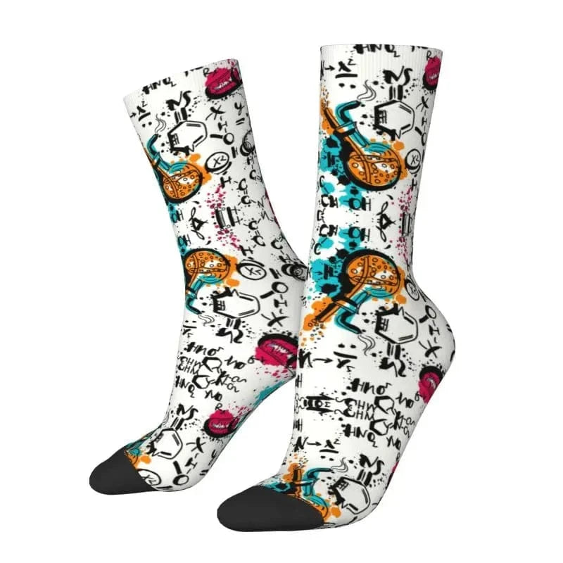 16 chaussettes science