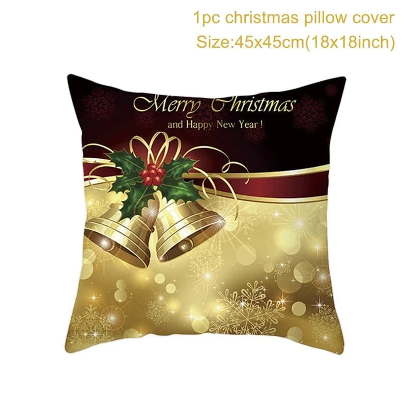 18 housses de coussins de noel