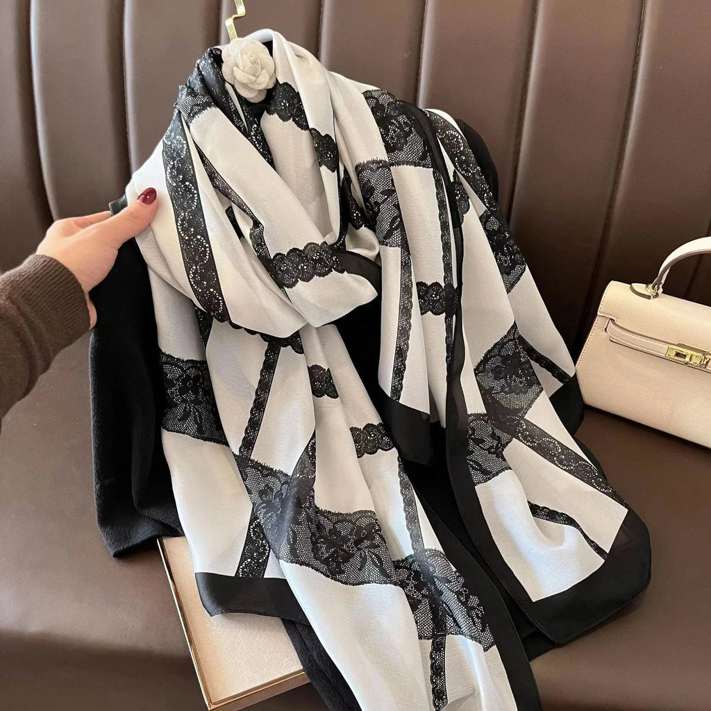19 / 180X90cm foulard soft ladies