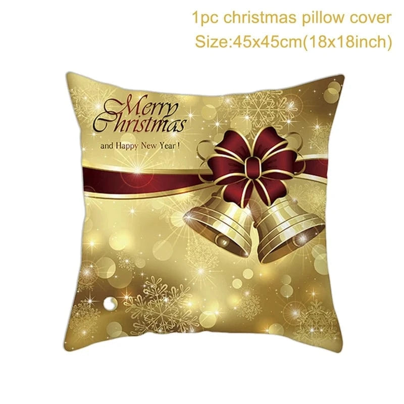 19 housses de coussins de noel