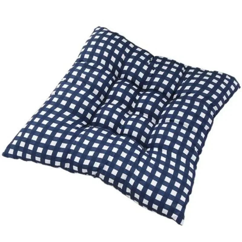 1PC-bleu coussin de chaise 40x40