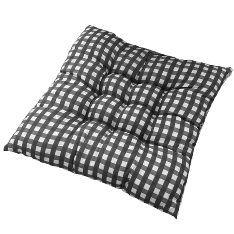 1PC-noir coussin de chaise 40x40